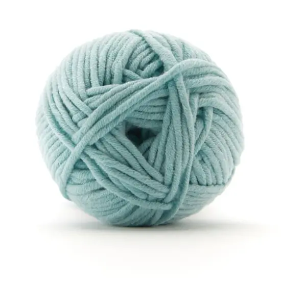 Bulky Twist&trade; Solid Yarn by Loops & Threads&reg; Pastel Turquoise {4}