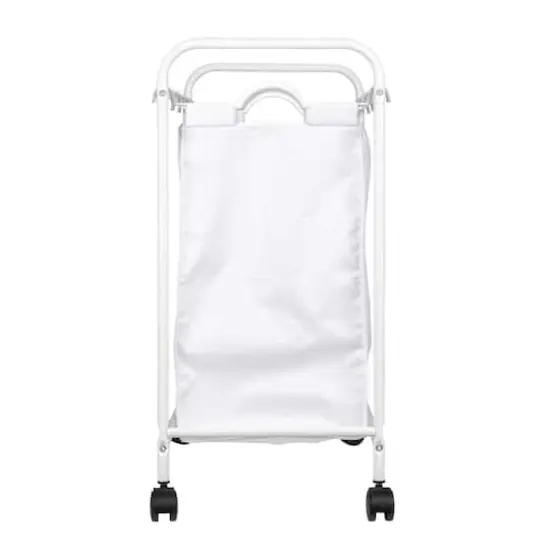 Household Essentials Triple Laundry Sorter White {8}