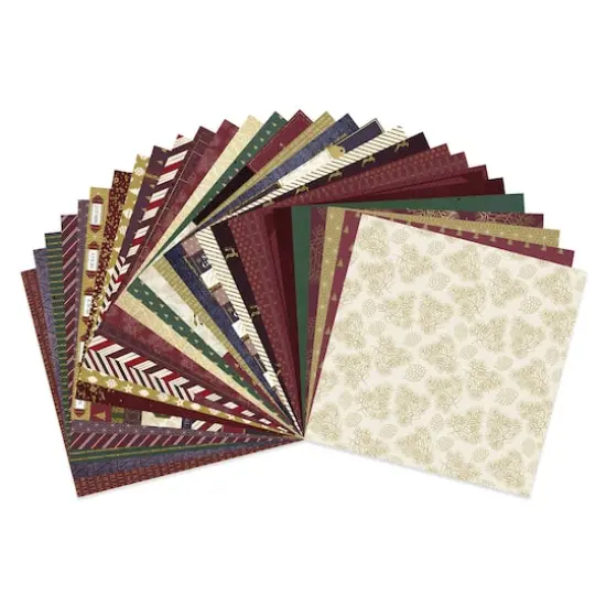 12" x 12" Holiday Tidings Paper Pad by Recollections&trade; {3}
