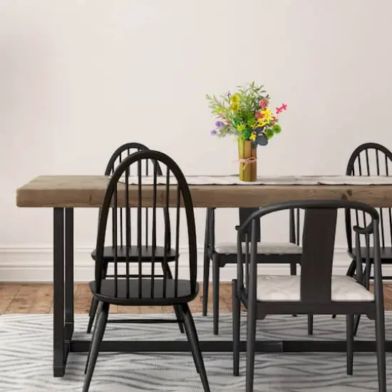 16'' Multicolored Spring Floral Bouquet {3}