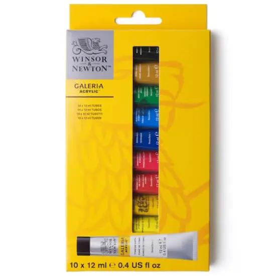 Winsor & Newton&trade; Galeria Acrylic&trade; 10 Color Paint Set {11}