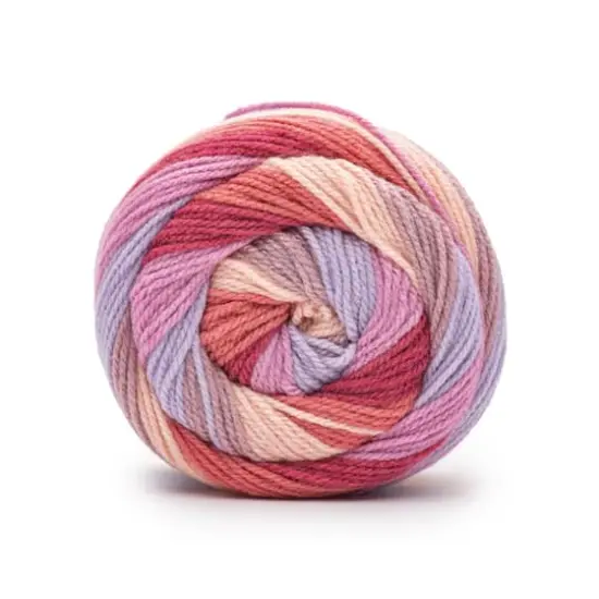 Caron&reg; Cinnamon Swirl Cakes&trade; Yarn Hibiscus {4}