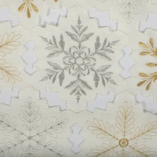 DII&reg; Embroidered Snowflake Placemats, 4ct. {6}