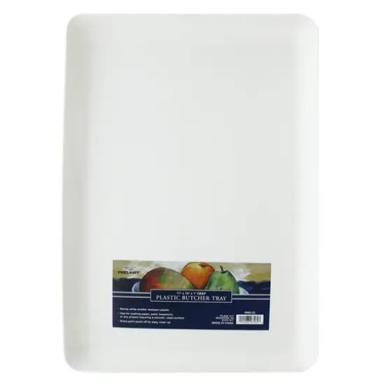Pro Art&reg; 11" x 15" Plastic Butcher Tray Palette {1}