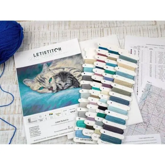 Letistitch Tucked In Counted Cross Stitch Kit {16}