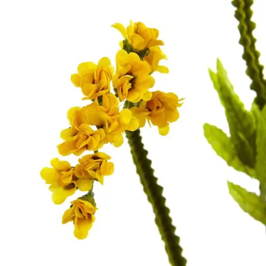 22" Baby's Breath Artificial Flower Set Yellow {4}