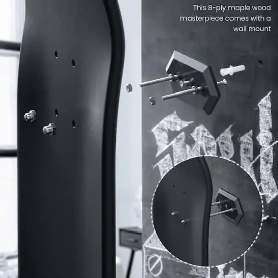 Arteza 14 Piece Skateboard Wall Art Kit {5}