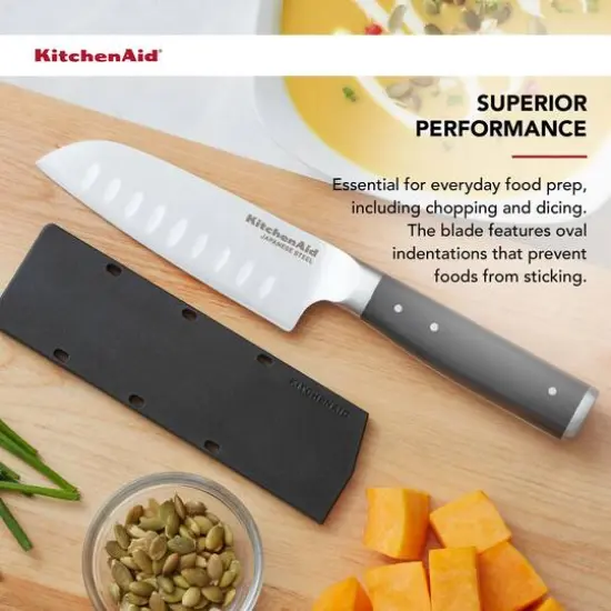 KitchenAid Gourmet 5" Santoku with Sheath {3}
