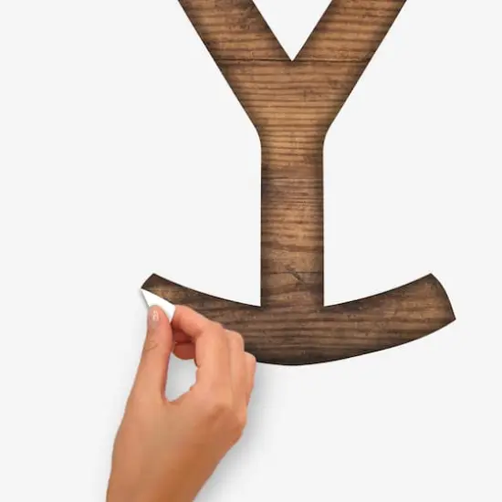 RoomMates Yellowstone Dutton Ranch Logo Giant Peel & Stick Wall Decals {5}