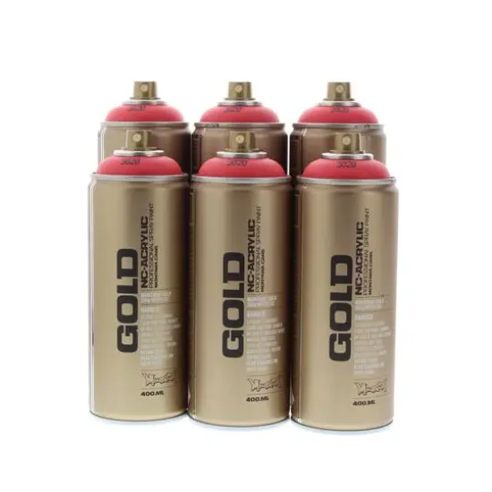 Montana&trade; Gold Acrylic Professional Spray Paint G3020 Strawberry {6}
