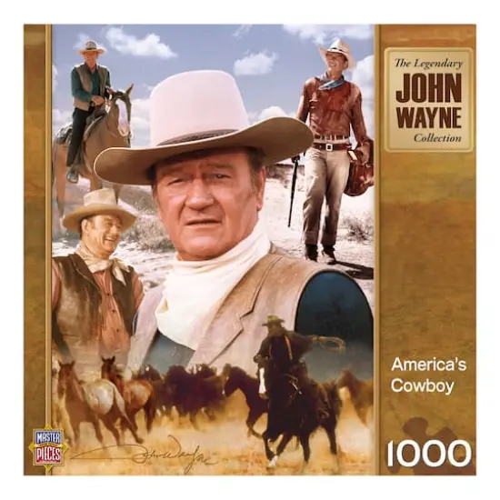 John Wayne America's Cowboy 1000 Piece Puzzle {1}
