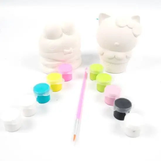 Hello Kitty&reg; & Friends Paint Your Own Figurines Set {4}