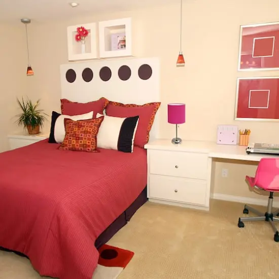 LimeLights 19.5" Stick Lamp with Charging Outlet and Fabric Shade Brushed Steel and Pink {4}