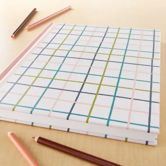 Plaid Sketchbook by Artist's Loft&trade;, 8.5" x 11" {3}