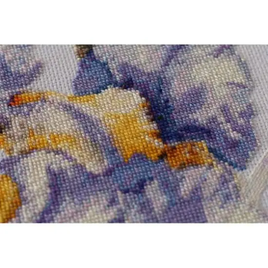 Abris Art Irises Cross Stitch Kit {7}