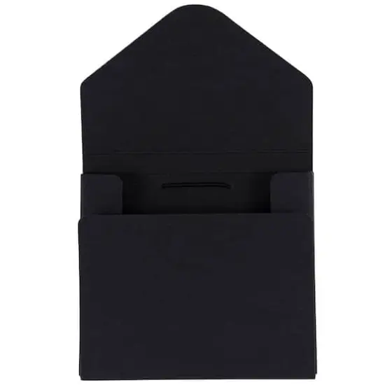 JAM Paper Black Kraft CD Size Portfolio {4}