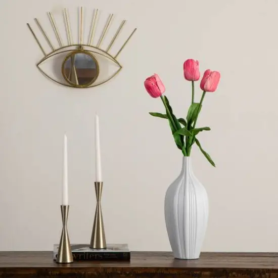 25" Pink Tulip Flower Stems, 3ct. {3}