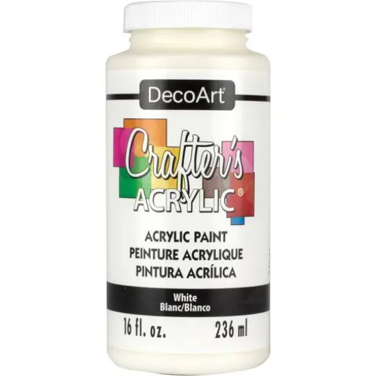 DecoArt&reg; Crafter's Acrylic&reg; All-Purpose Acrylic Paint Black {2}