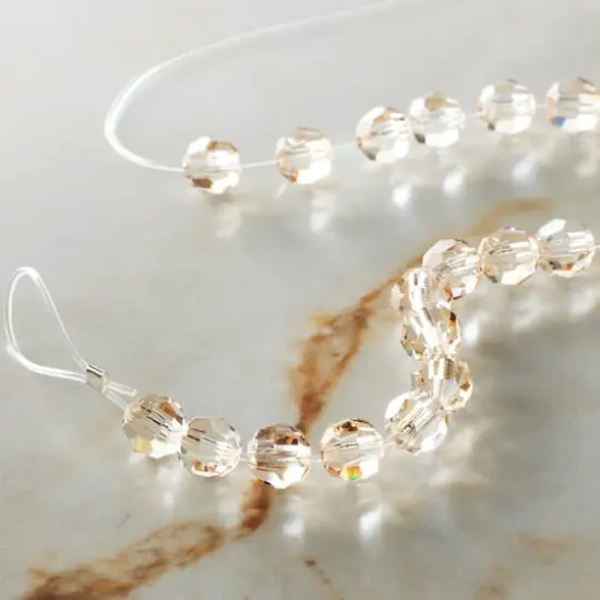 Preciosa Glass Crystal Round Beads, 6mm by Bead Landing™ Honey {3}