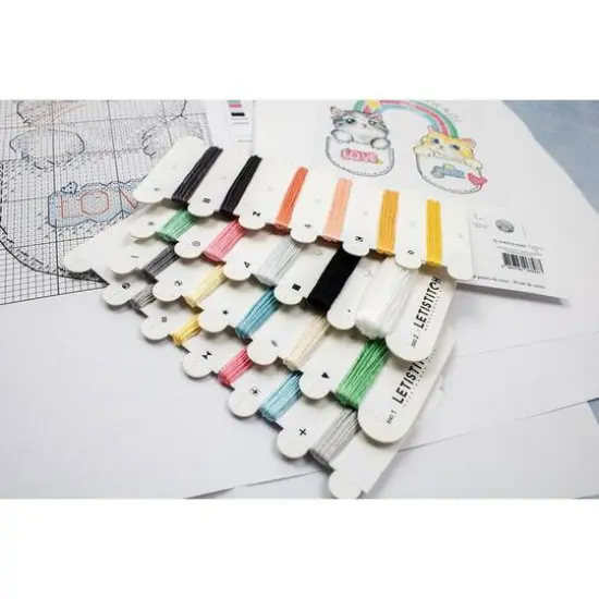 Letistitch Let's make friends! Counted Cross Stitch Kit {13}