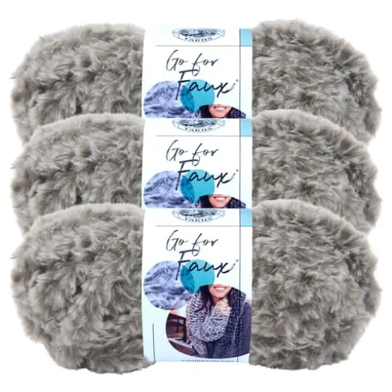 3 Pack Lion Brand&reg; Go for Faux&reg; YarnHusky {1}