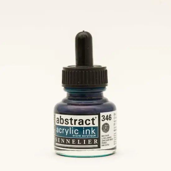 Sennelier Abstract Acrylic Ink, 30mL Chinese Blue {1}