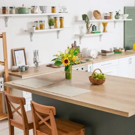 16'' Green and Yellow Sunflower Floral Bouquet {3}