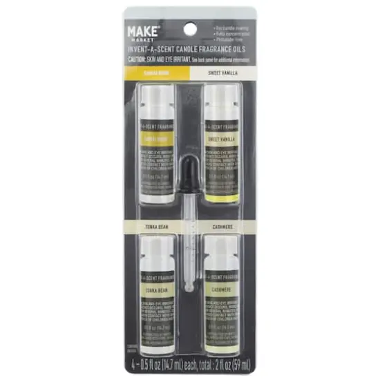 Invent-a-Scent Lux Living Candle Fragrance Oil Set by Make Market&reg; {1}