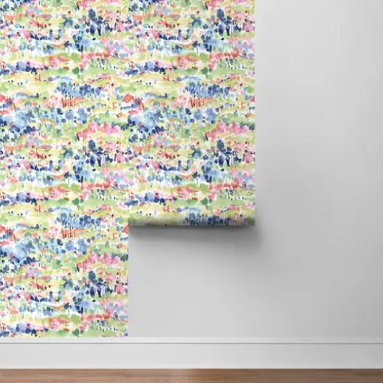 Surface Style Water Coloring Peel & Stick Wallpaper Spring {9}