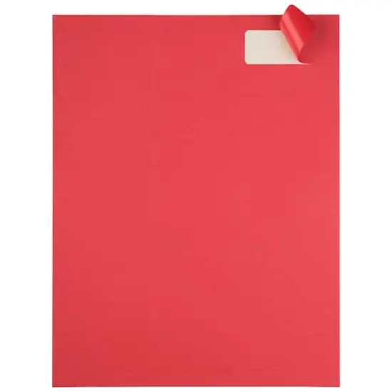 JAM Paper Standard Mailing Return Address Labels Red {5}