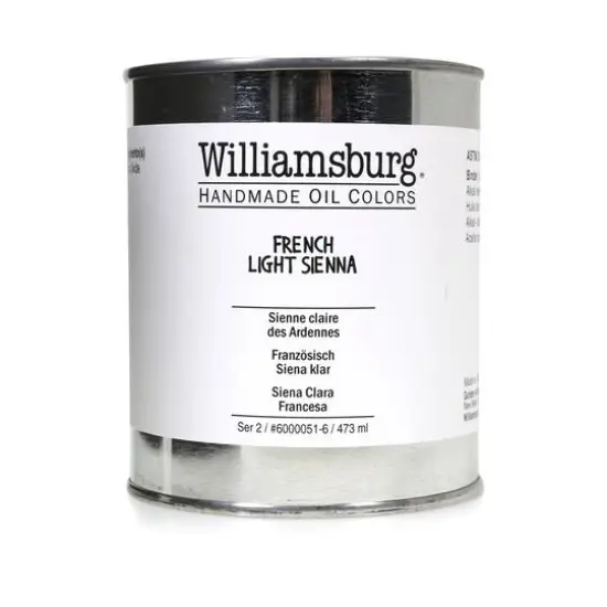 Williamsburg&reg; Artist Oil Colors, 16oz. French Light Sienna {1}