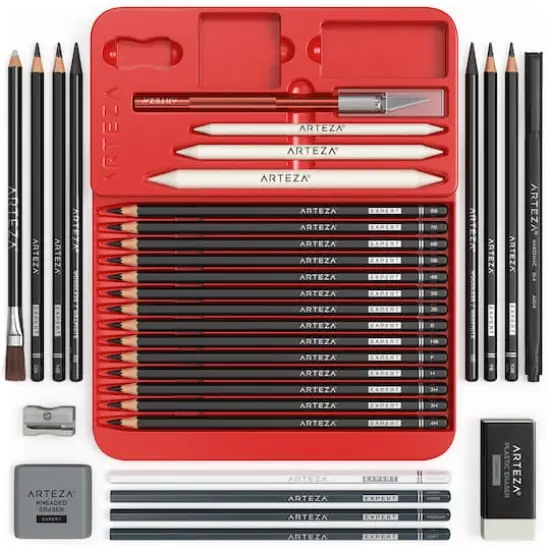 Arteza&reg; 33 Piece Professional Drawing Set {3}