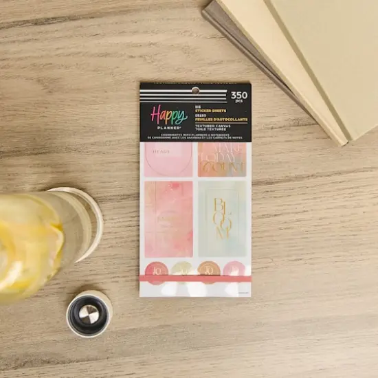 The Big Happy Planner&reg; Textured Canvas Sticker Book {4}