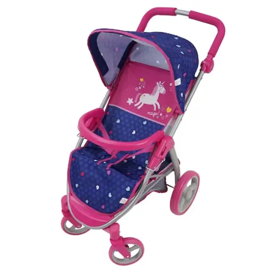 509 Crew Unicorn 2-in-1 Doll Travel System {8}