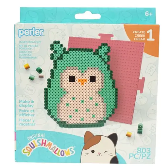 Perler&trade; Squishmallows&trade; Winston Fused Bead Kit {1}