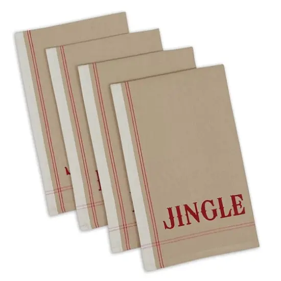 DII&reg; Christmas Housewarming Printed Dishtowels Set {1}