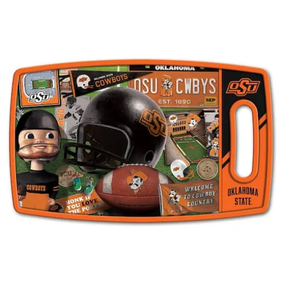 College Retro Series Cutting BoardOklahoma State Cowboys {1}