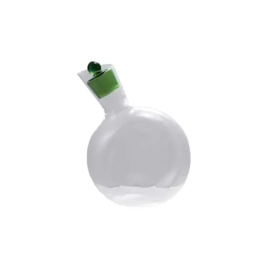 Hello Honey 20-Ounce Glass Cruet with Stopper, Green {1}