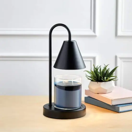 Black 12.4" Candle Warmer Lamp by Ashland&reg; {3}