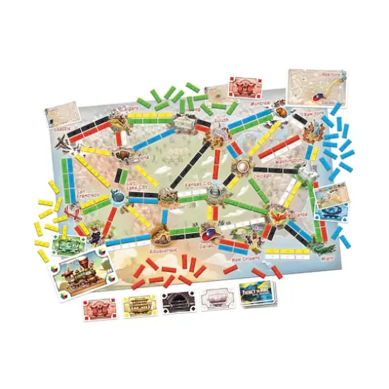 Ticket to Ride: First Journey - USA Map {4}