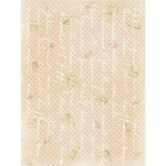 Designer Printed Floral 18 Count Aida Canvas  {1}