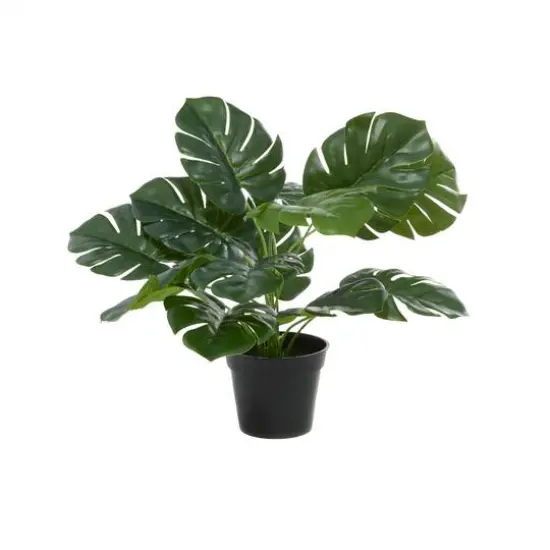Green Plastic Traditional Artificial Foliage, 16" x 21" x 20" {3}