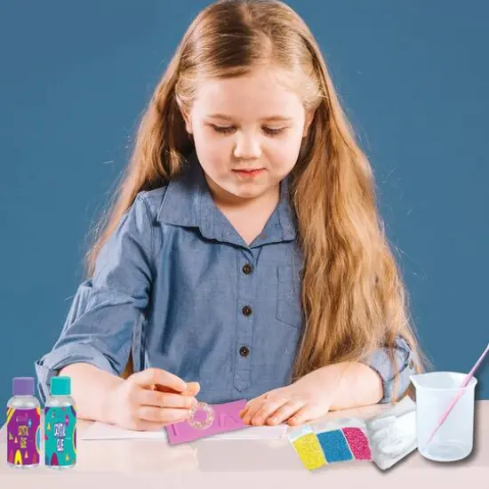 Amav Toys Fashion Time Love Crystal Key Chain Making Activity Kit {7}