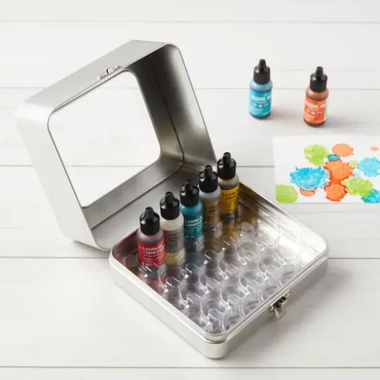 Ranger Tim Holtz&reg; Alcohol Ink Storage Tin {3}