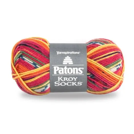 Patons&reg; Kroy Socks&trade; Yarn Mexicala Stripes {1}