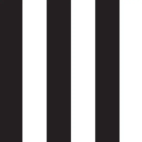 Simplify Black & White Striped Adhesive Wallpaper {1}