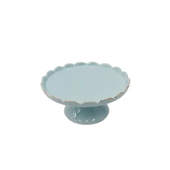7" Ceramic Cake Stand by Ashland&reg; Blue {3}