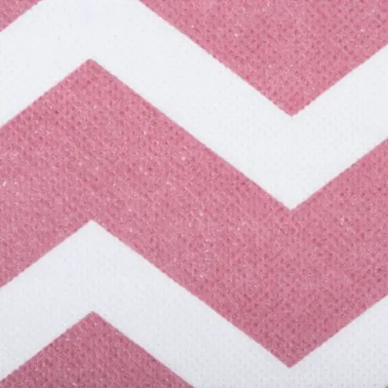 DII&reg; 11" Nonwoven Polyester Chevron Storage Cubes, 2ct. Rose {5}