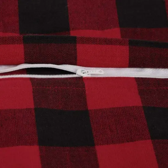 DII&reg; Christmas Buffalo Check & Print Pillow Cover Set {9}