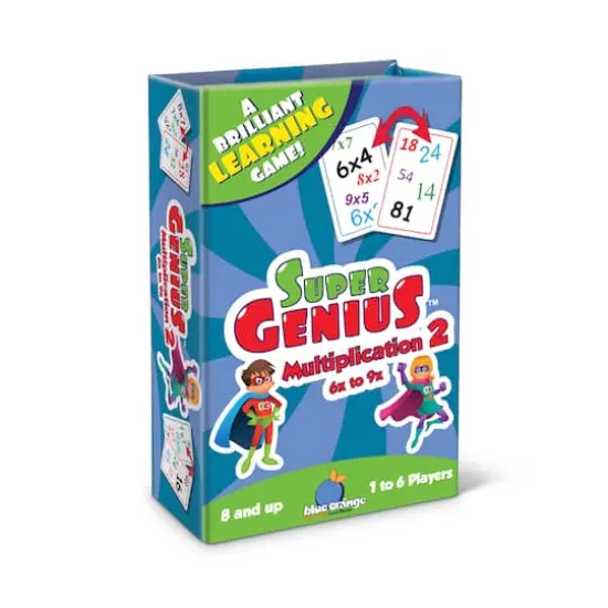 Super Genius&trade; Multiplication 2 Matching Game {1}